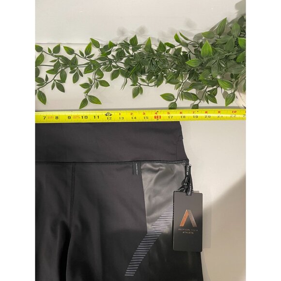 Allyson Felix Athleta 2XBlack Performance Shorts With Pockets&Reflective Stripes - Picture 10 of 16